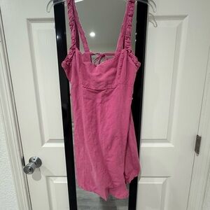 Zara Fuchsia Sleeveless Dress